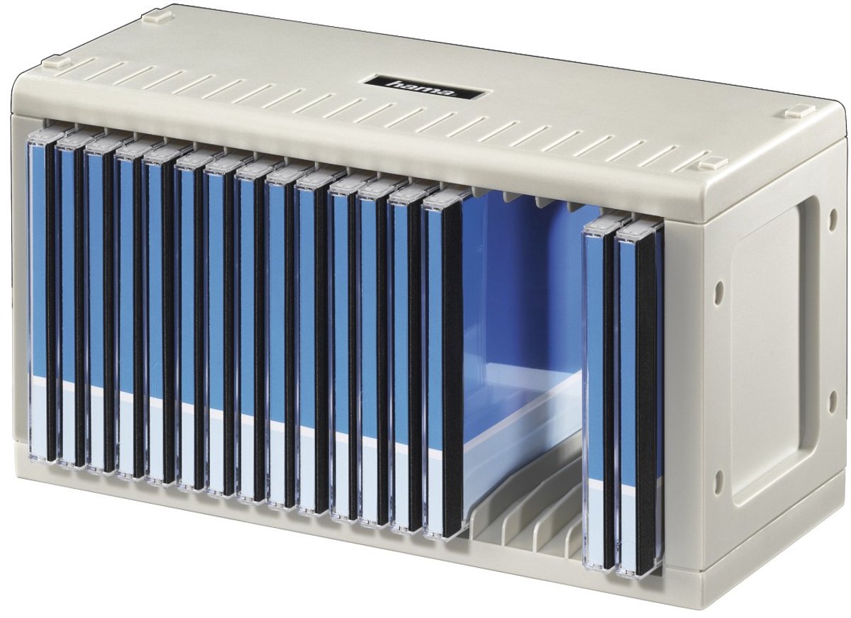 Hama CD Rack 20 för 20 CD-skivor i hårdplastfodral