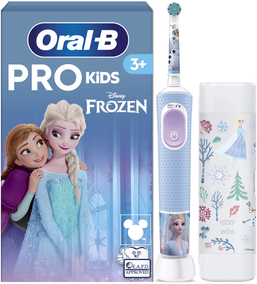 Oral-B Eltandbørste Vitality Pro Kids Frozen + case