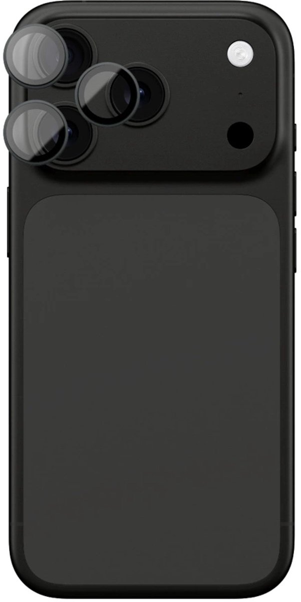 AmazingThing Lens Glass for iPhone 17 Pro / Pro Max with Gray Aluminum Frame