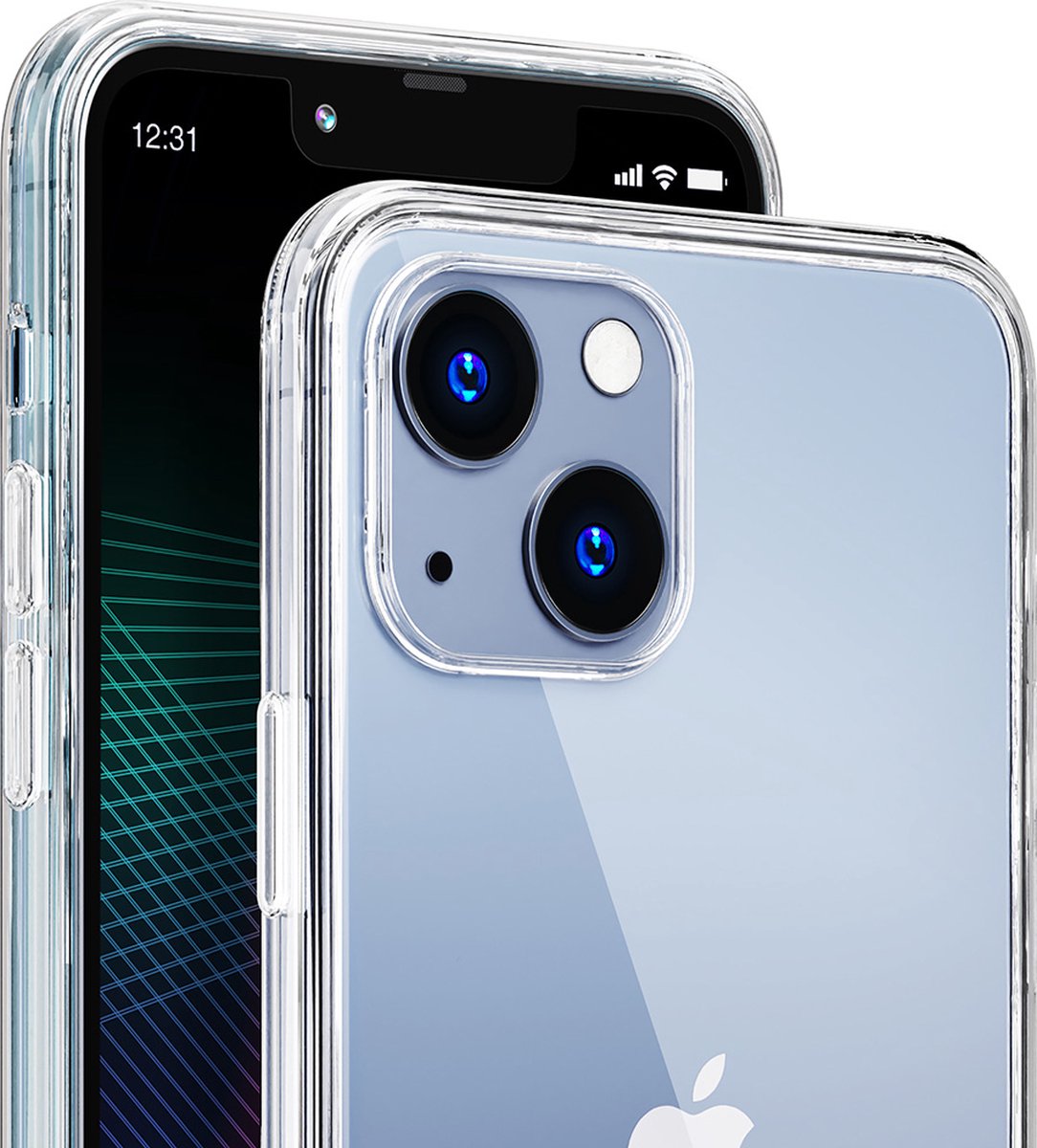 3mk Case for iPhone 14 Plus Silicone Series Clear Case - Transparent