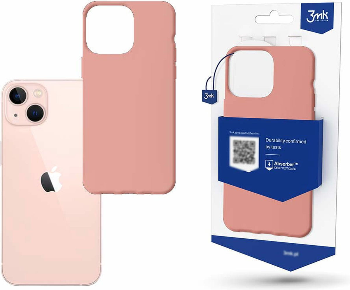 3mk Case for iPhone 14 from the Matt Case series - Pink
