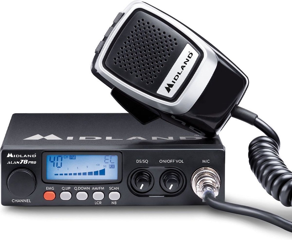 Midland Alan78 Pro, CB Funk C423.16 CB-radio