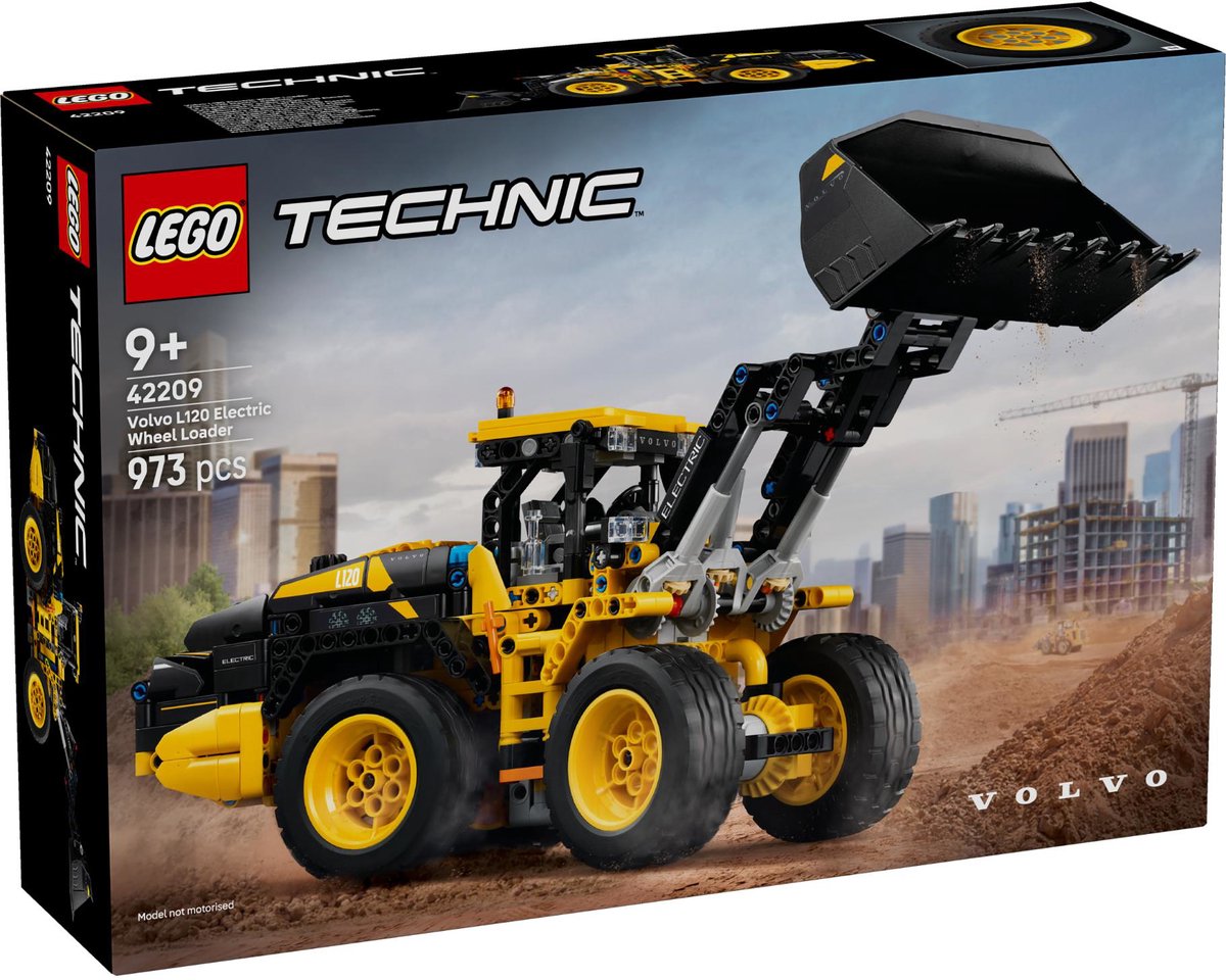 LEGO® TECHNIC 42209 Volvo L120 Electric hjullastare
