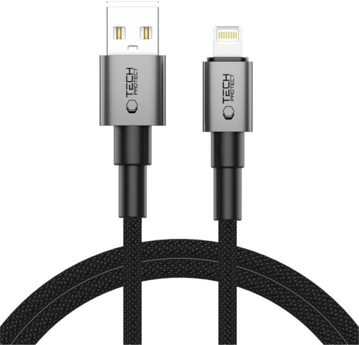 Tech-Protect UltraBoost DNA USB-A / Lightning 15W/2.4A 100 cm Cable - Grey
