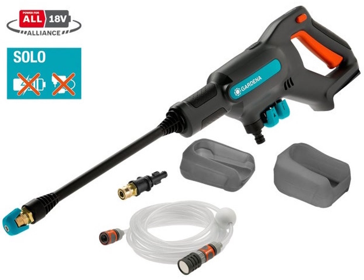 GARDENA AquaClean 24/18V solo Mellantryckstvätt 24 bar