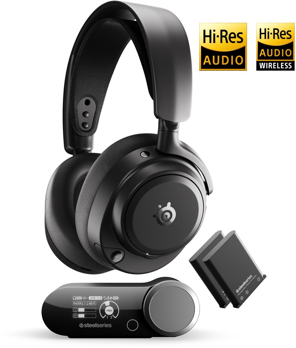 SteelSeries Arctis Nova Pro Omni - Sort