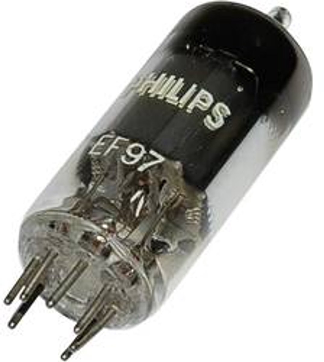 Philips EF 97 Elektronrör Pentod 25 V 2.7 mA Antal poler: 7 Sockel: Miniatyr Innehåll 1 st