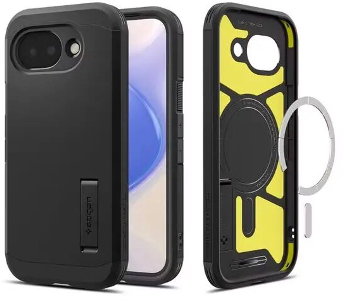Spigen Tough Armor MagSafe - Black - Google Pixel 10a