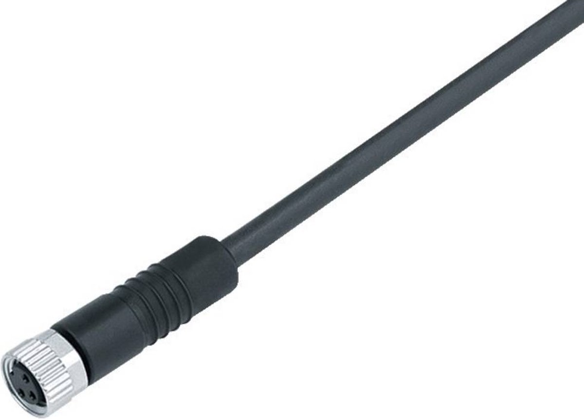 binder 77 3406 0000 50005-0200 Sensor/ställdon-kontakt, konfektionerad M8 Koppling rak 1 st