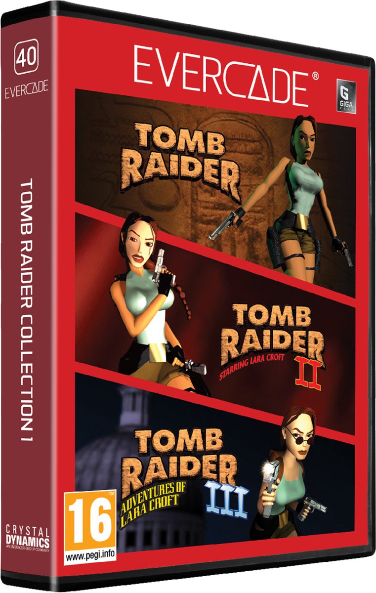 Tomb Raider Collection 1 - Evercade - Retro