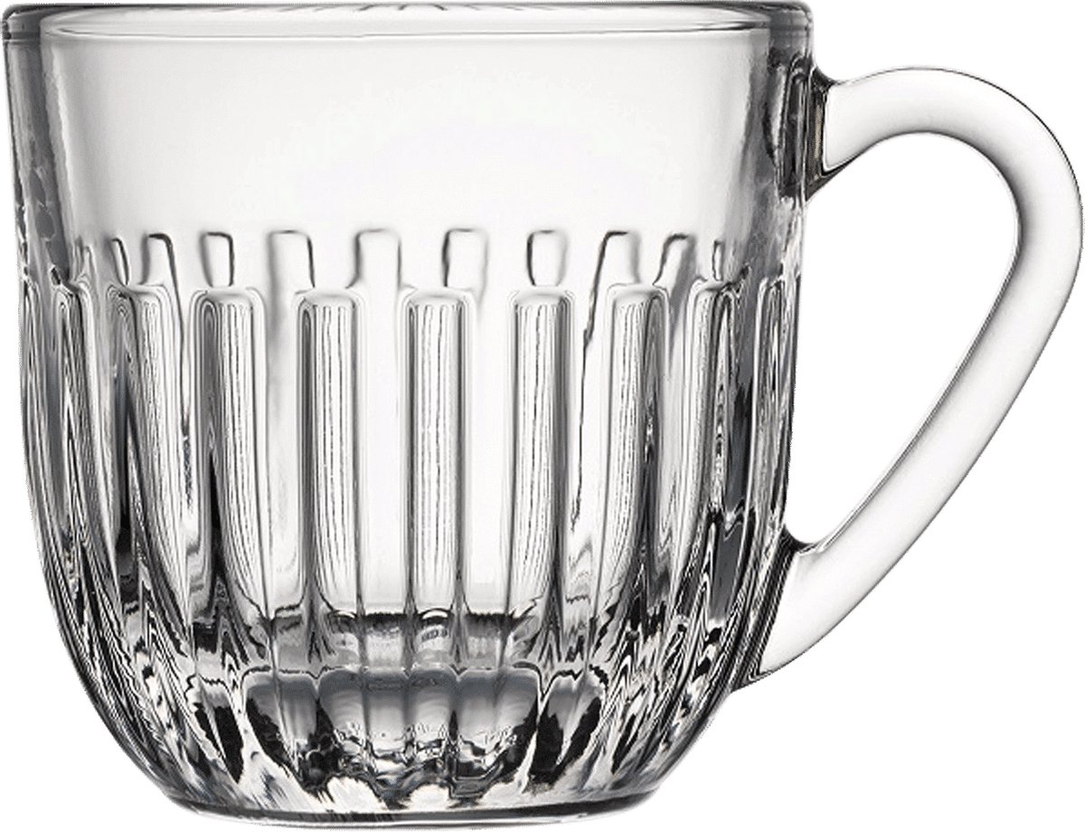 La Rochère Bicchiere da espresso Ouessant, 9 cl, confezione da 6 Trasparente