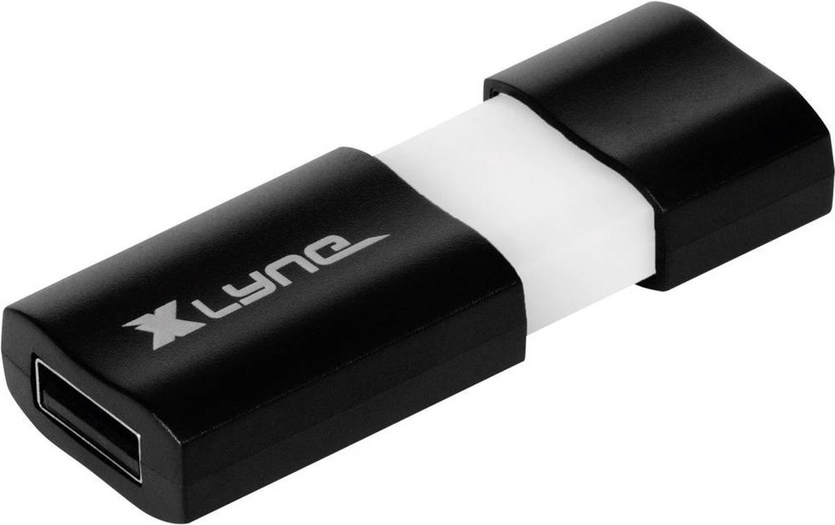 Xlyne Wave USB-minne 128 GB Svart, Vit 7912800 USB 3.2 Gen 1