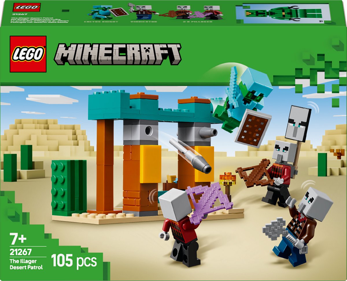 LEGO® MINECRAFT 21267 Illager-ökenrouille