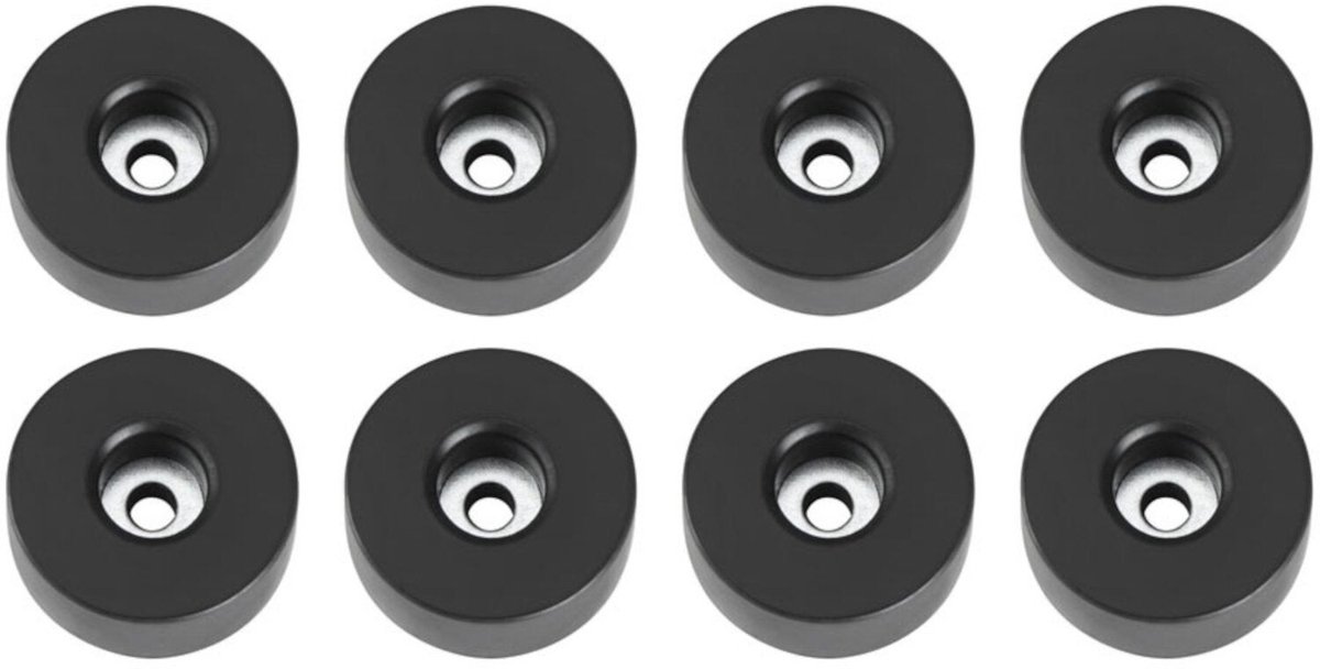 Adam Hall 4907 M8 AH Gummifot set 8 st