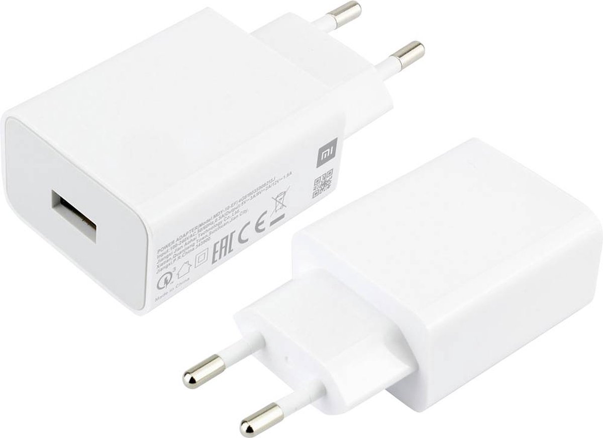 Xiaomi MDY-10-EF USB-laddare 18 W 1x USB-A Fast Charge mobil Snabbladdare