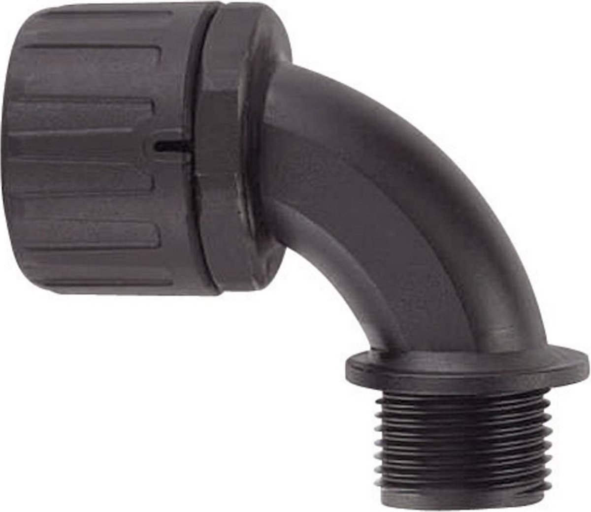 HellermannTyton 166-22206 HG34-90-M32 Slangskruvlåsning Svart M32 28.10 mm 1 st