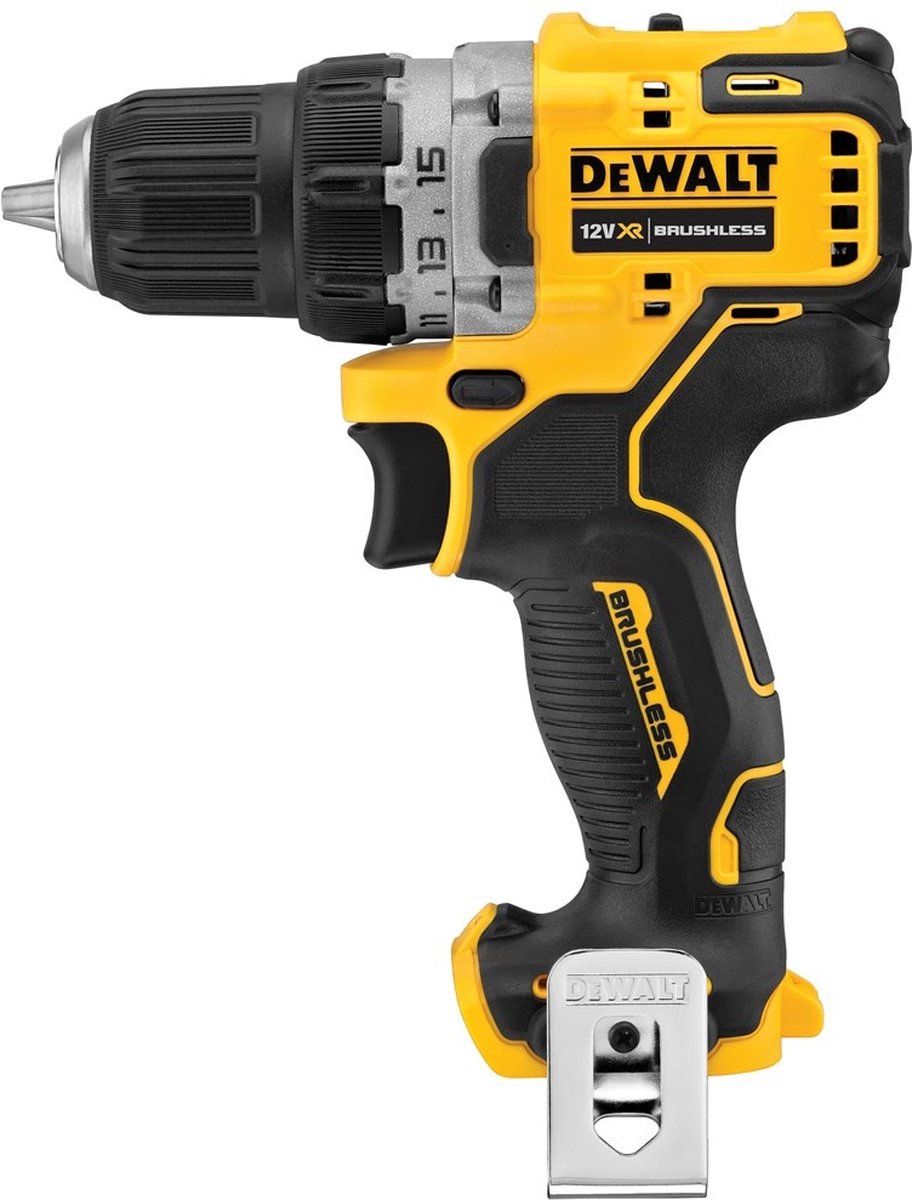 DEWALT DCD701N-XJ DCD701N-XJ Borrskruvdragare batteri 2 Ah exkl. batteri/laddare