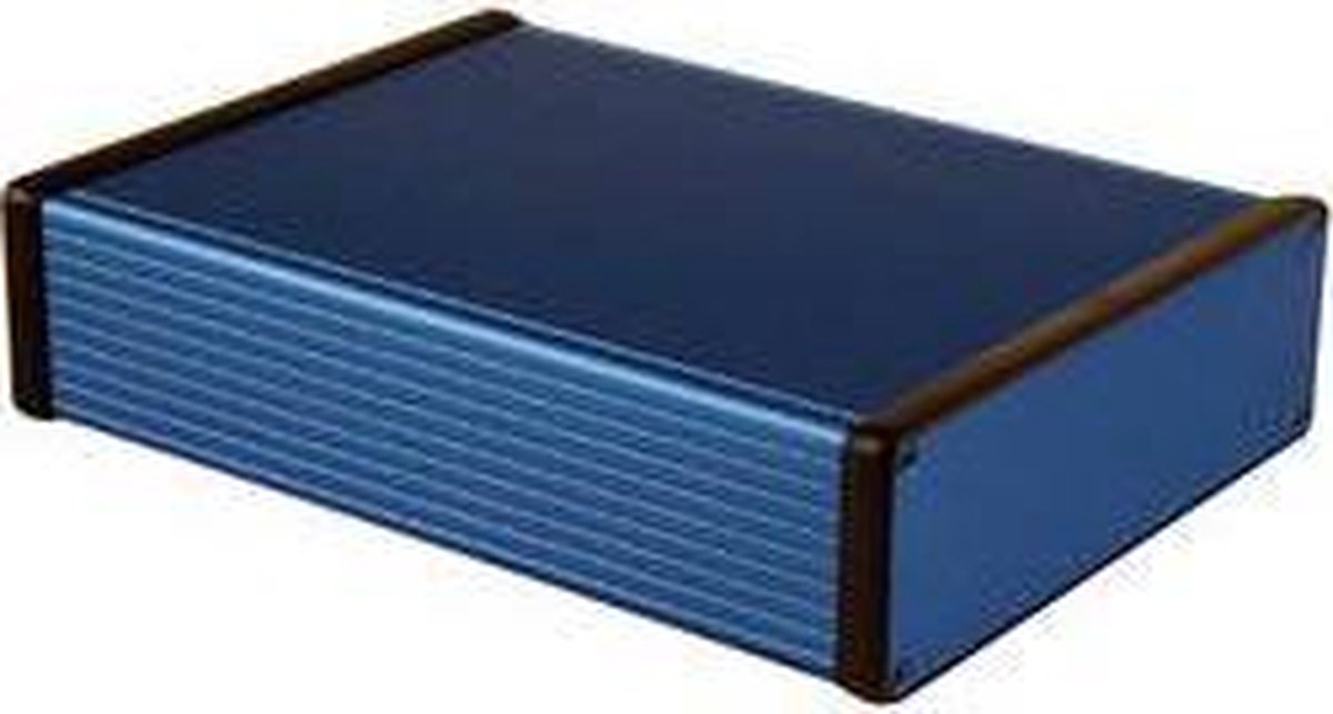 Hammond Electronics 1455T2201BU Universalhölje 220 x 165 x 51.5 Aluminium Blå 1 st