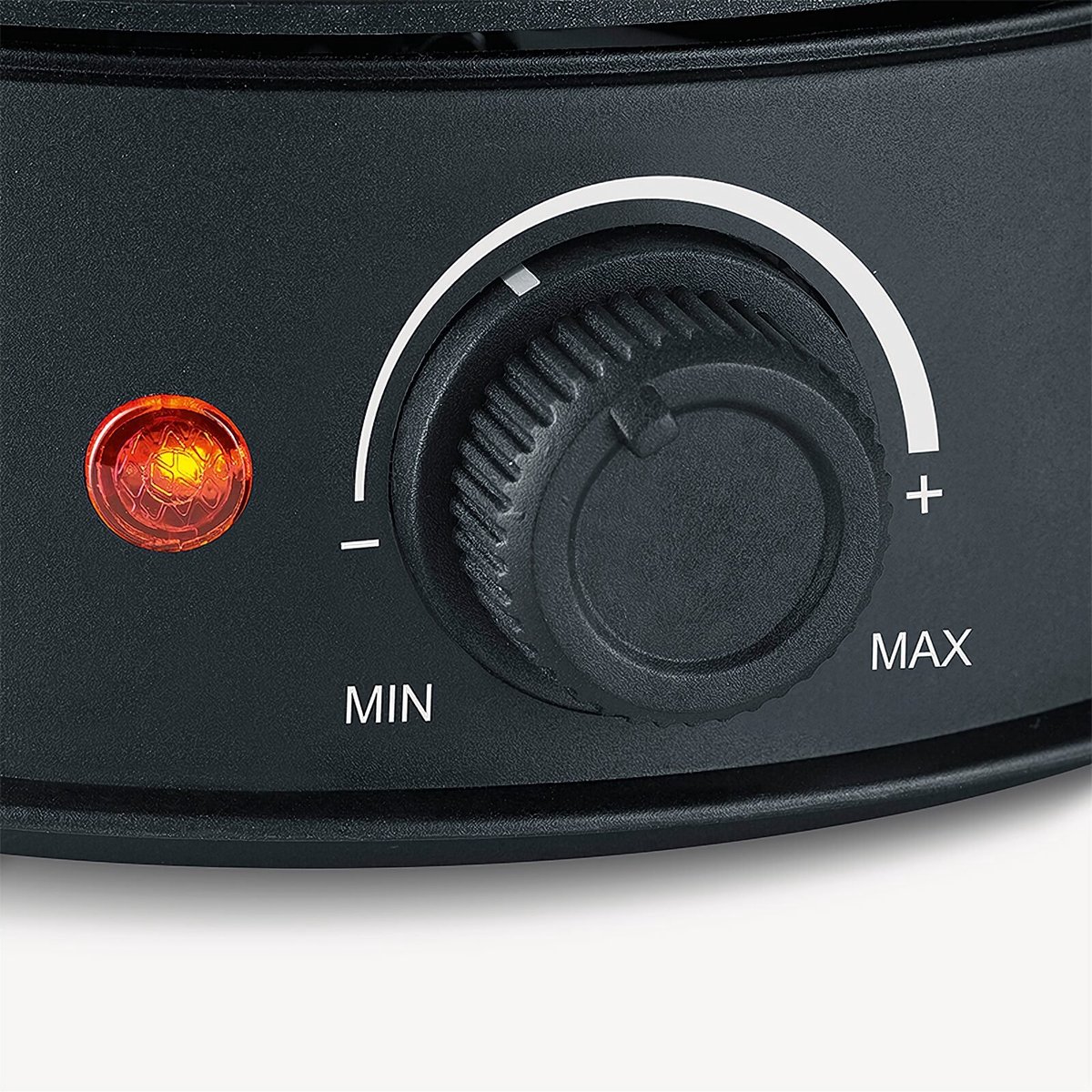 Severin 2470 Fondue 1500 W 8 fonduegafflar Rostfritt stål (borstat), Svart