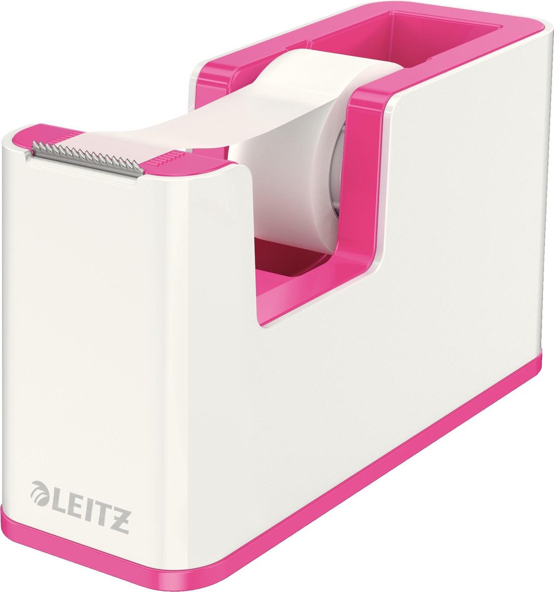 Leitz Tejpdispenser WOW 5364 Vit, Rosa Rullbredd (max.): 19 mm Rullängd (max.) 33 m
