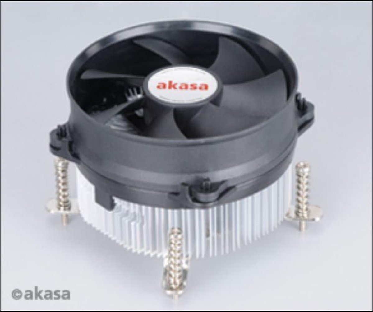 Akasa AK-CCE-7105EP CPU-kylare fläkt Intel® 775, Intel® 1150, Intel® 1151, Intel® 1155, Intel® 1156