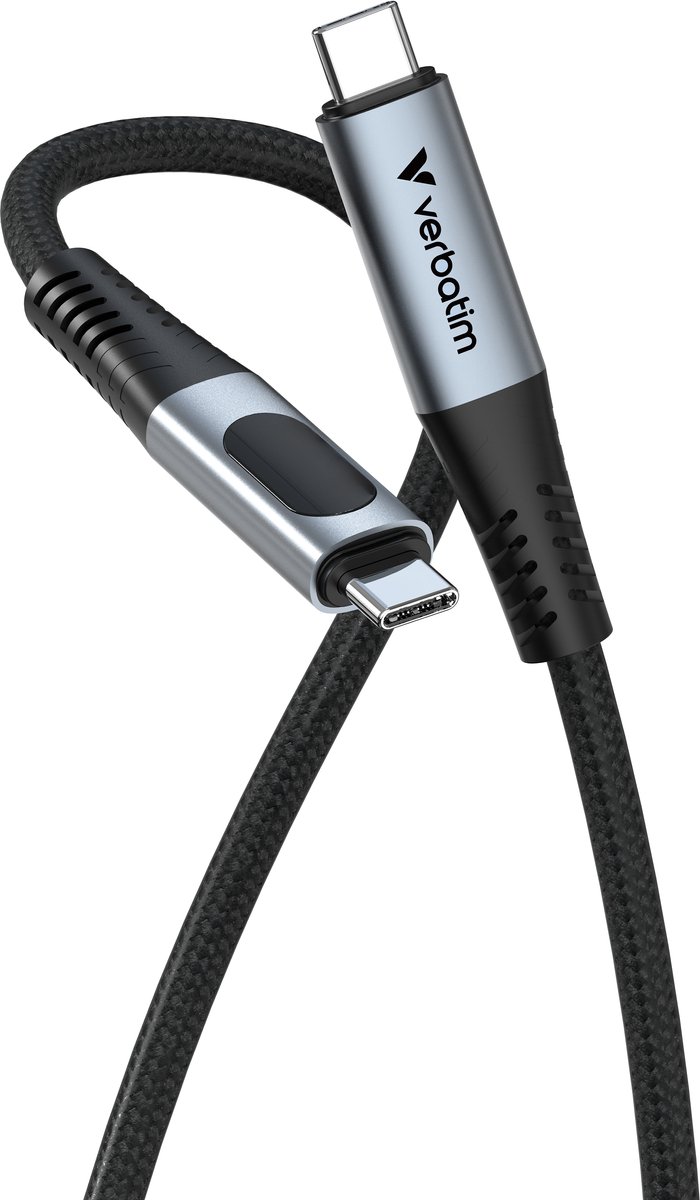 Verbatim Mobiltelefon Kabel [1x USB-C® hane - 1x USB-C® hane] 1.2 m USB-C®