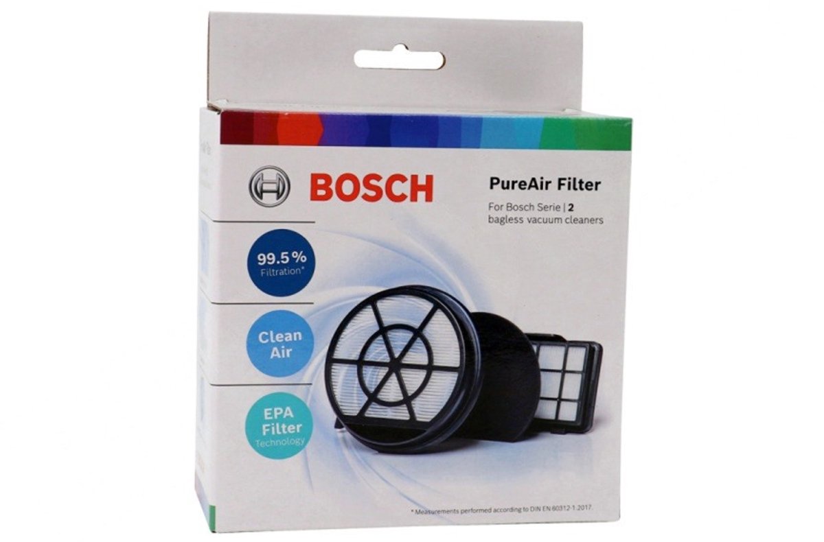 Bosch Filter Set für Bosch Staubsauger Serie 2 beutellos BBZ152EF Filtersäckset