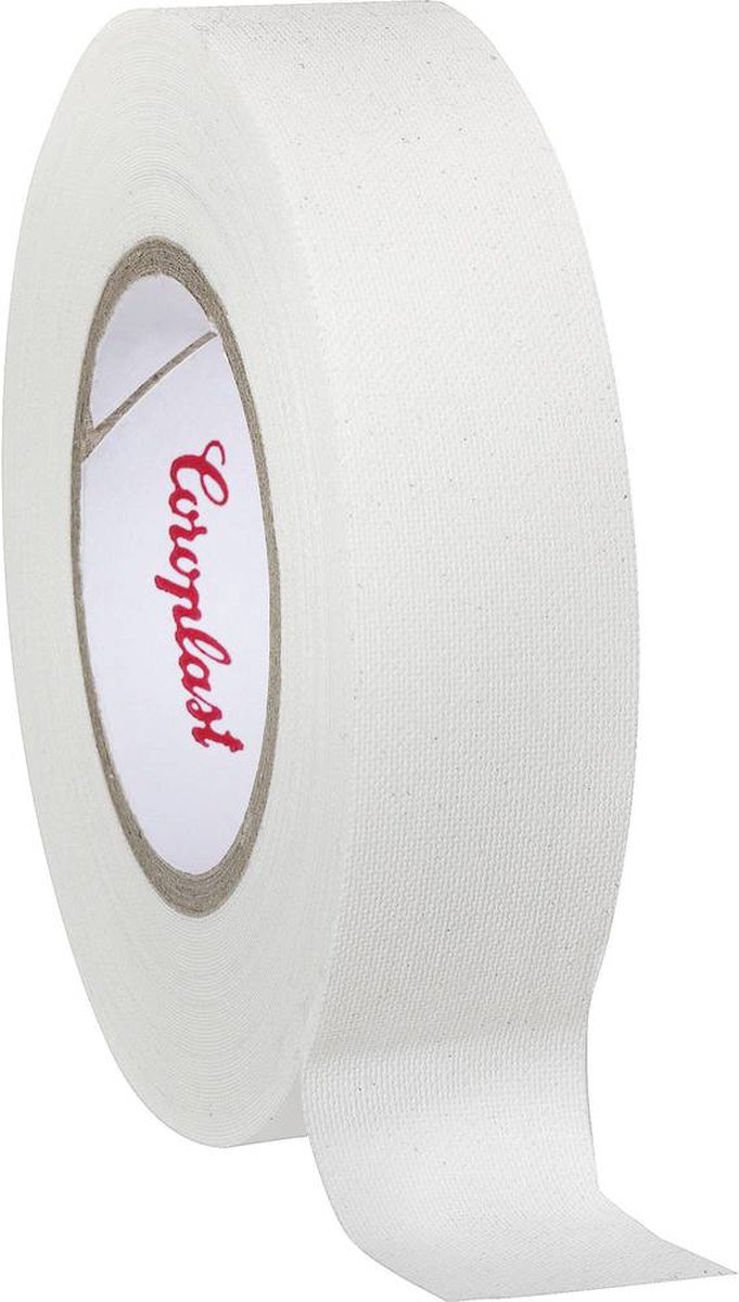 Coroplast 16538 16538 Tygtejp Vit (L x B) 10 m x 19 mm 1 st