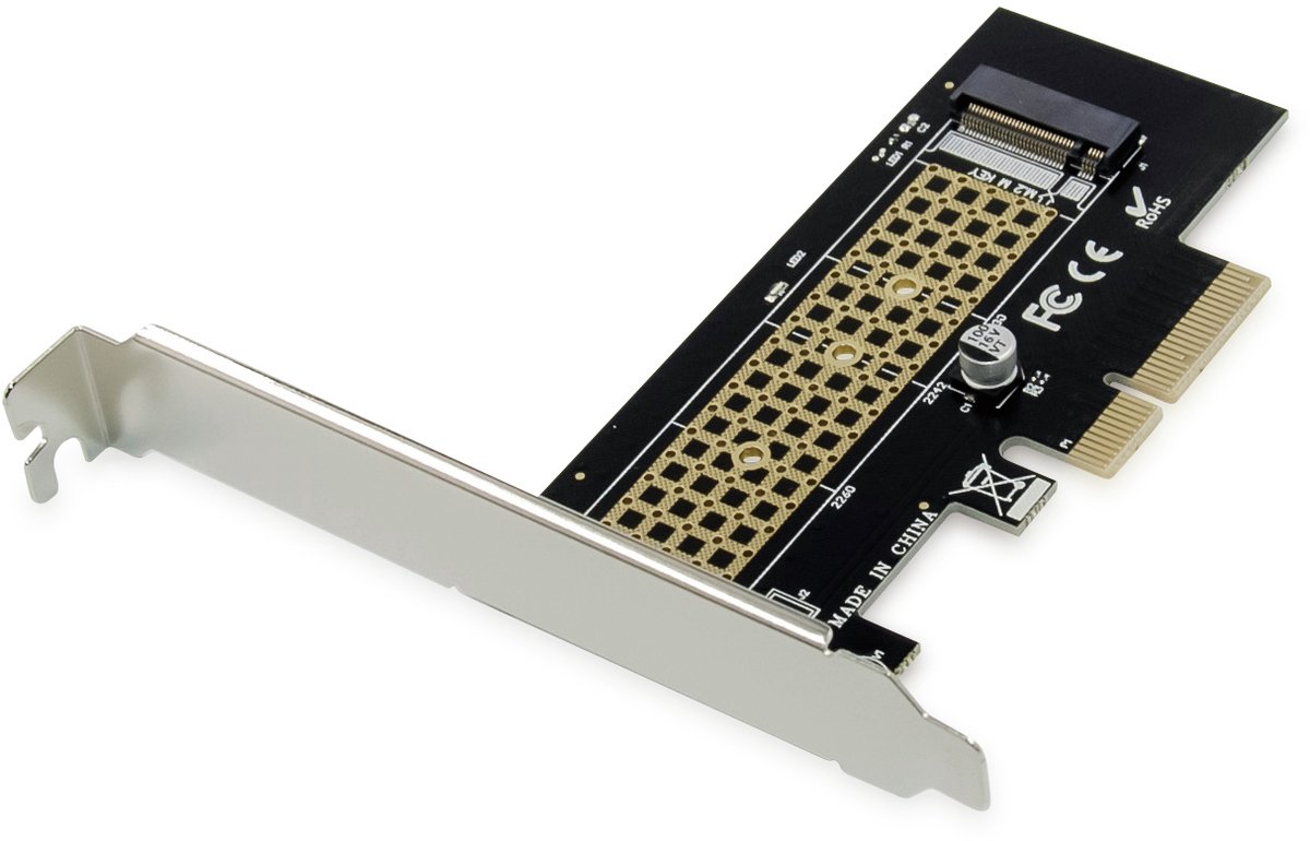 Conceptronic EMRICK M.2-NVMe-SSD-PCIe-Adapter PCI-Express-kort Pcle 3,0 PCIe