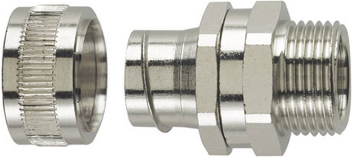 HellermannTyton 166-30405 SC25-SM-M25 Slangskruvlåsning Metall M25 21.10 mm Rak 1 st