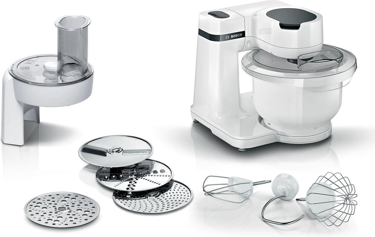 Bosch MUM Serie 2, 700 Watt Köksmaskin 700 W Vit