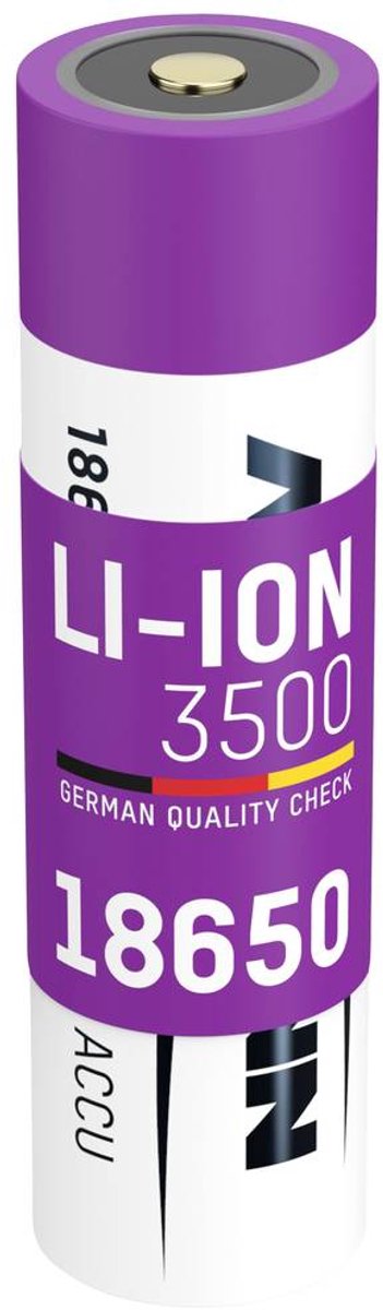 Ansmann 18650 12.60 Wh Specialbatteri laddbart 18650 Li-Ion 3.7 V 3500 mAh 1 st