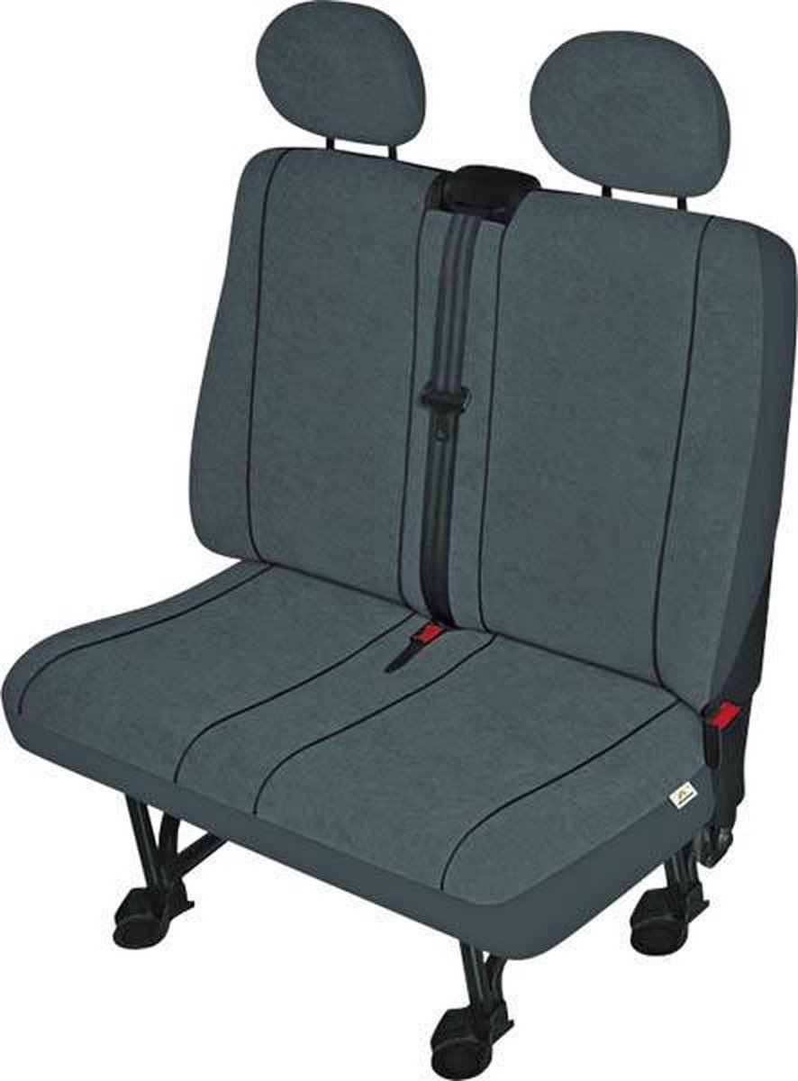 HP Autozubehör 22412 VS2 Stolklädsel 1 st Polyester Antracit Dubbelt säte