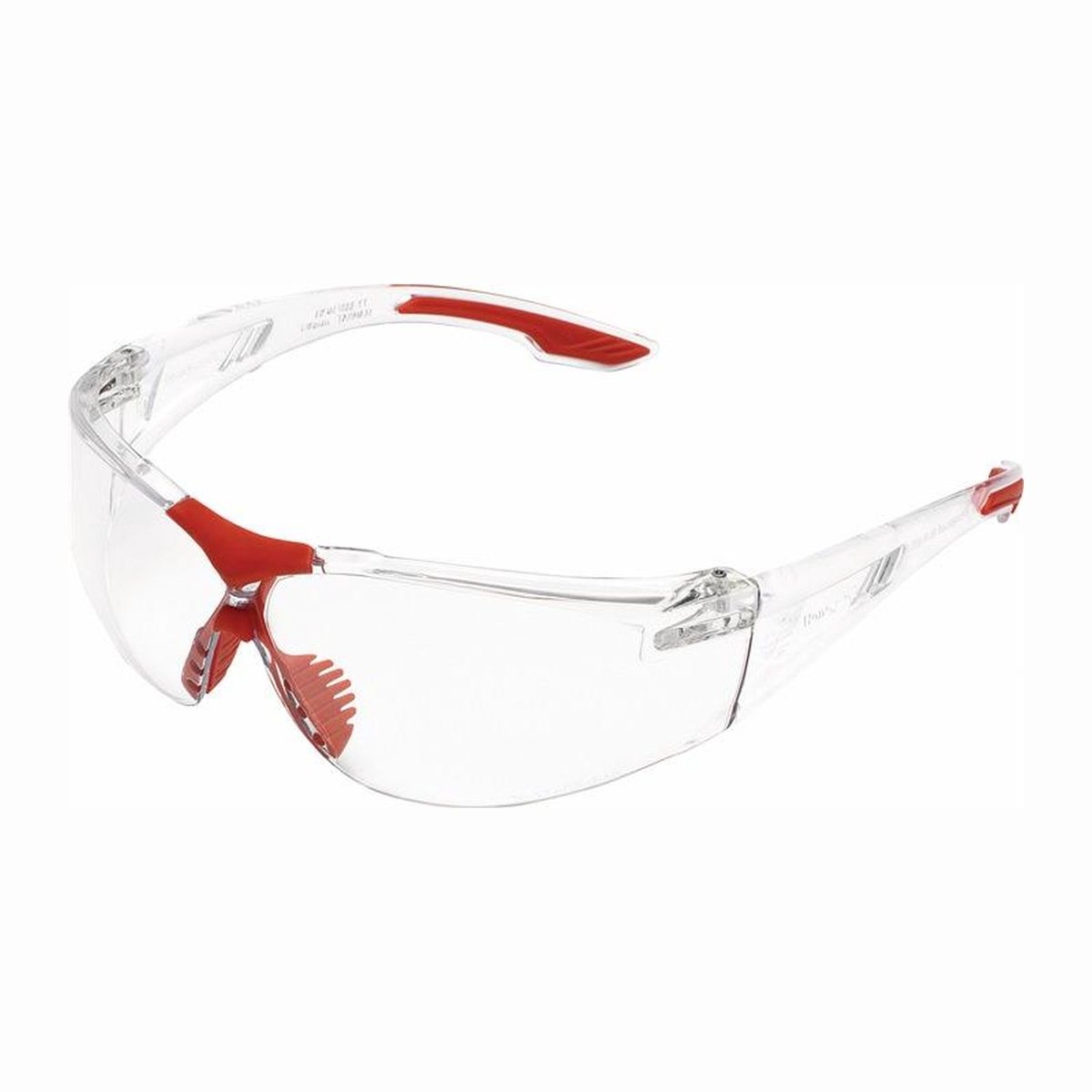 Honeywell SVP-400 1035641 Skyddsglasögon Transparent, Röd