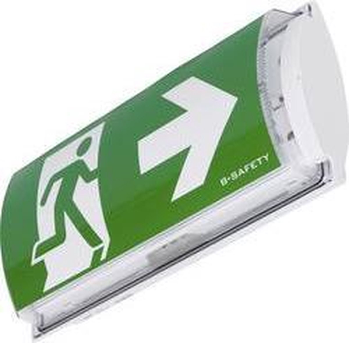 B-SAFETY BR561030 LED-nödutgångsbelysning väggmontering Utgång, Utrymningsväg, höger, vänster