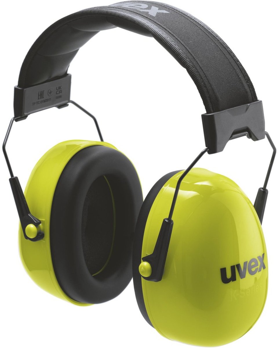 uvex K20 Hi-Viz 2630021 Hörselkåpor 33 dB 1 st