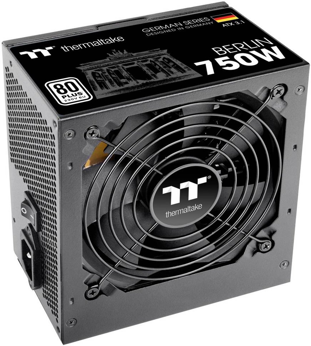 Thermaltake GERMAN SERIES BERLIN PC nätaggregat 750 W ATX 80PLUS®