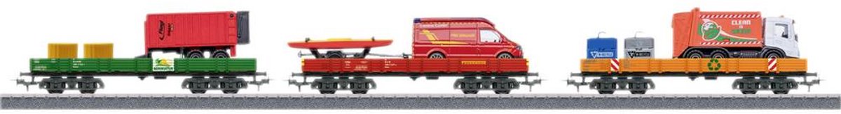 Märklin Start up aus 00740 Flakvagn AC