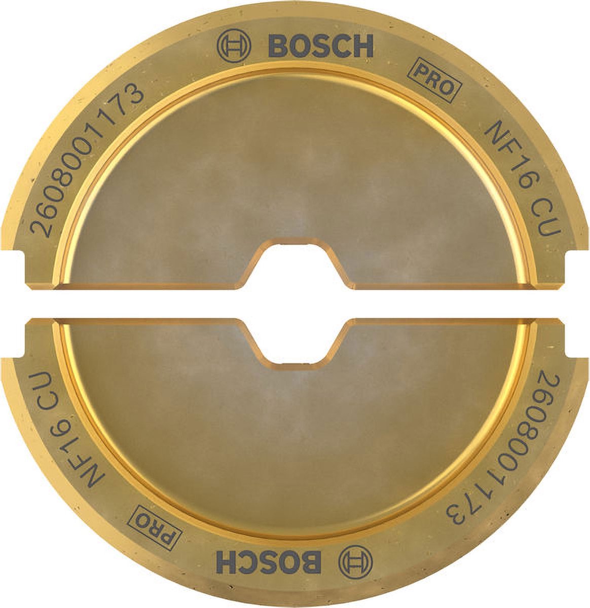 Bosch Accessories 2608001135 2608001135 Crimpinsats Rörkabelsko, Röranslutning 16 till 16 mm²