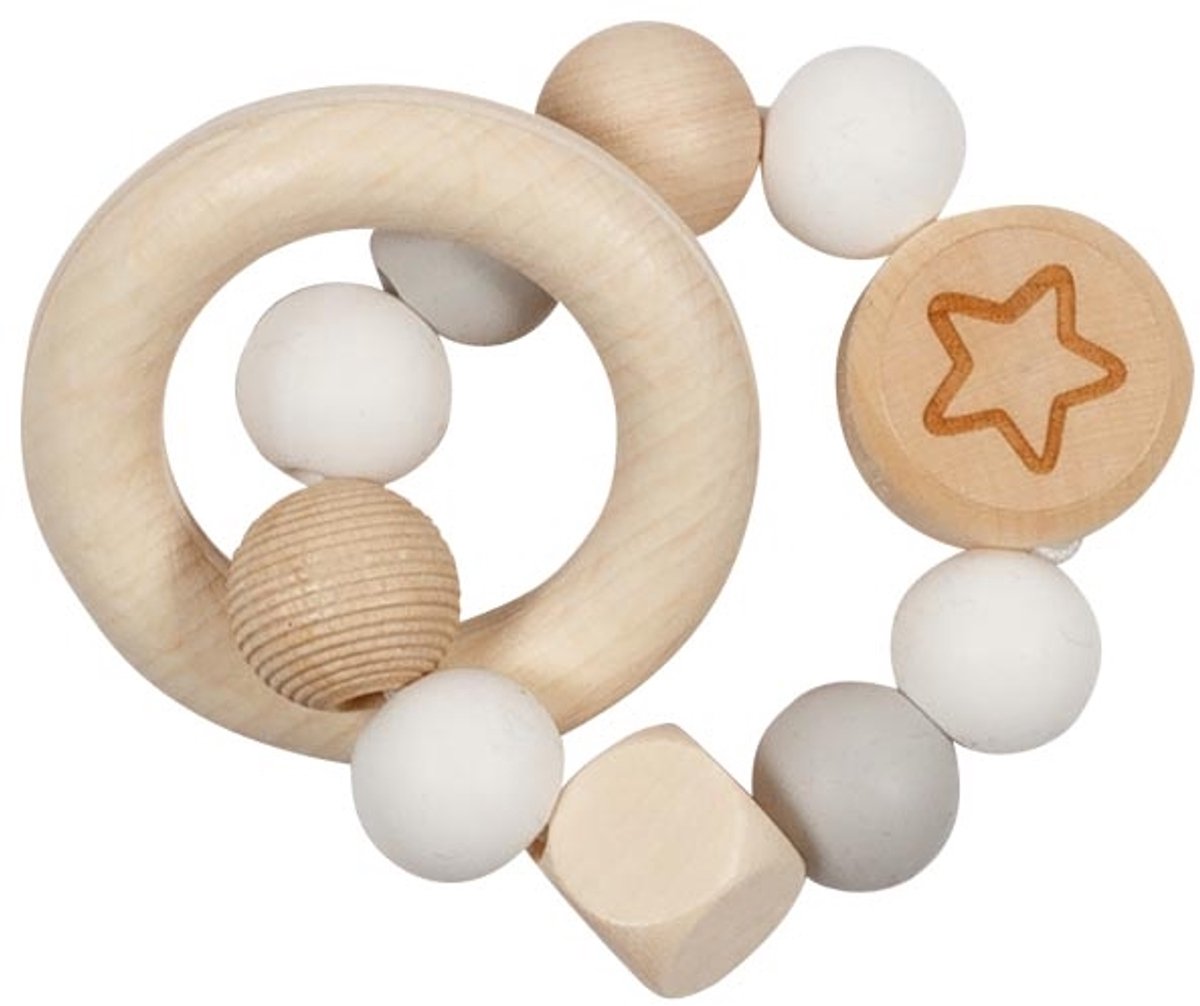 Goki Wooden Gripping Ring Star