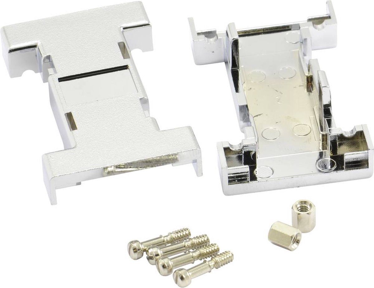 BKL Electronic Antal poler: 9, 9 Plast, metalliserad 180 ° Silver 1 st