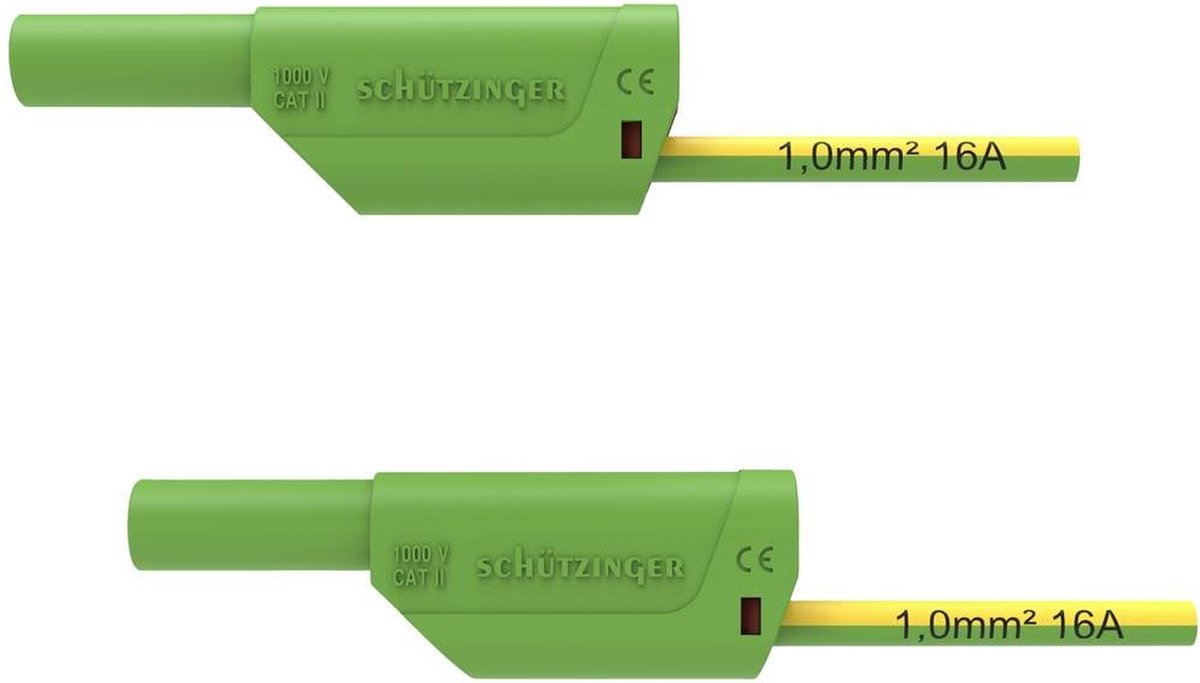 Schützinger Säkerhets-mätledning 50 cm Gröngul 1 st