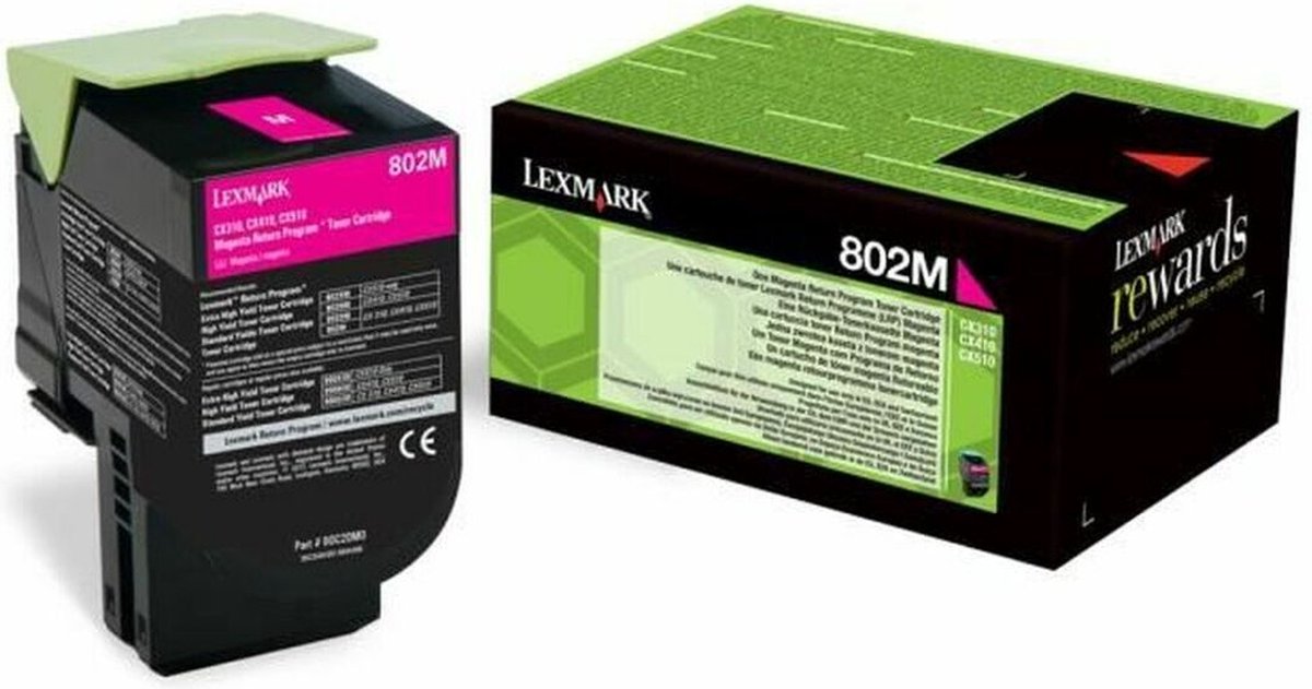 Lexmark 80C20M0 / 802M Return Program Toner