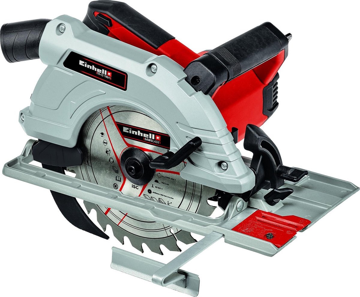 Einhell TE-CS 190/1 Cirkelsåg 190 mm inkl. parallellanslag 1500 W