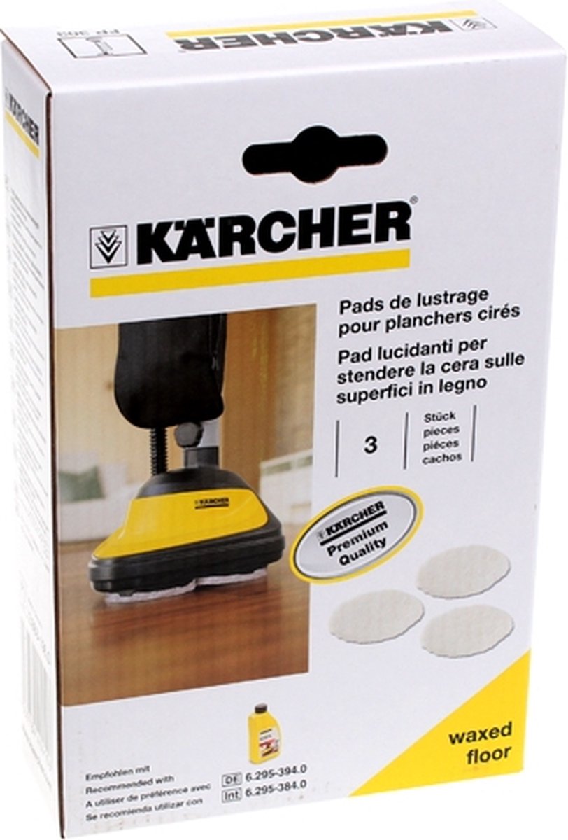 Kärcher Home & Garden 2.863-196.0 Polerdynor parkett, vaxade 3 st