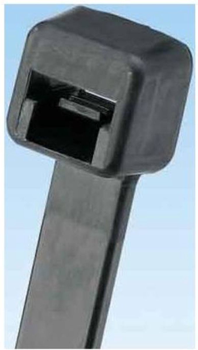 Panduit PLT2S-M0 PLT2S-M0 Buntband 188 mm 4.8 mm Svart UV-stabiliserad 1000 st