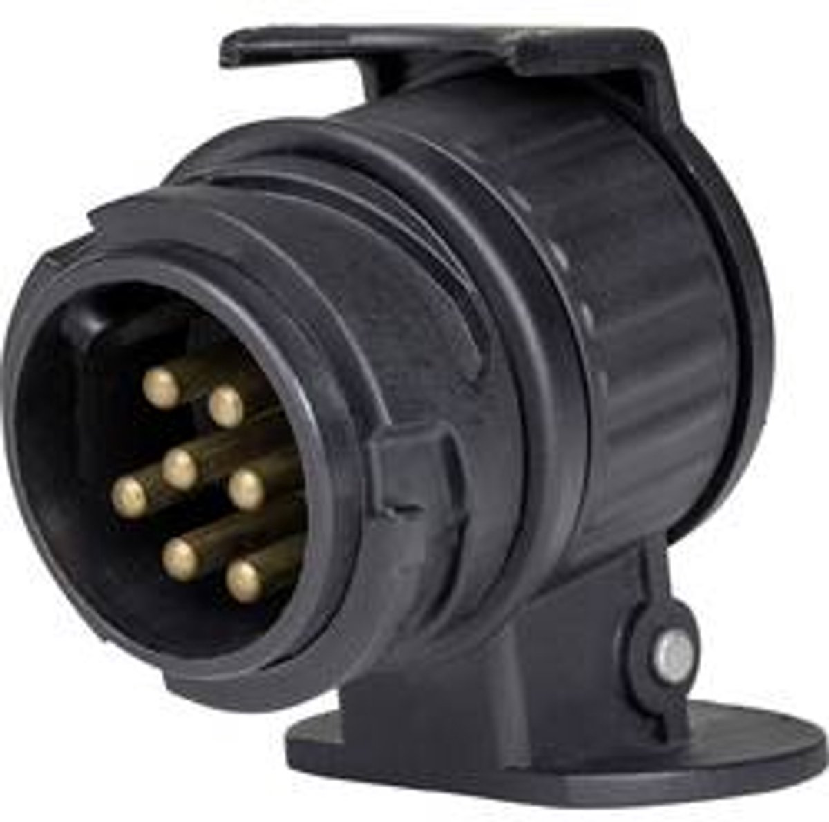 AS Schwabe 60439 Släpvagn adapter [Stiftkontakt 13-polig - Stiftkontakt 7-polig] Plast