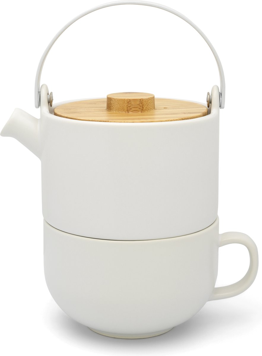 bredemeijer Tekande m/kop, 1person, hvid, 500ml, Umea
