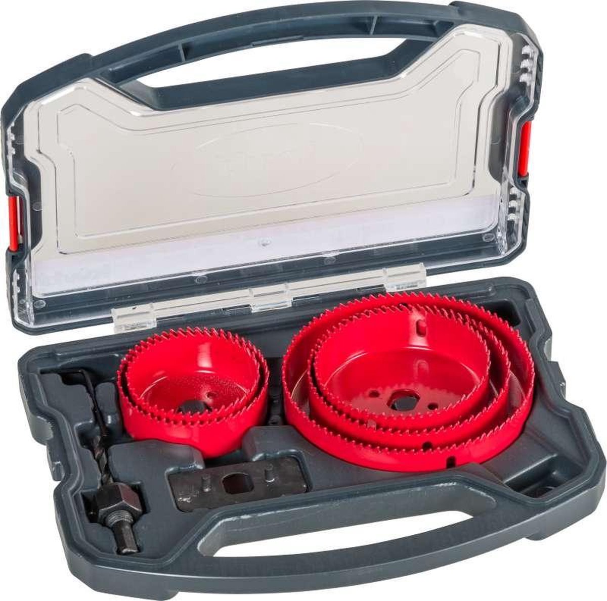kwb 109178 Hålsågset 8 delar 67 mm, 76 mm, 89 mm, 102 mm, 127 mm 8 st