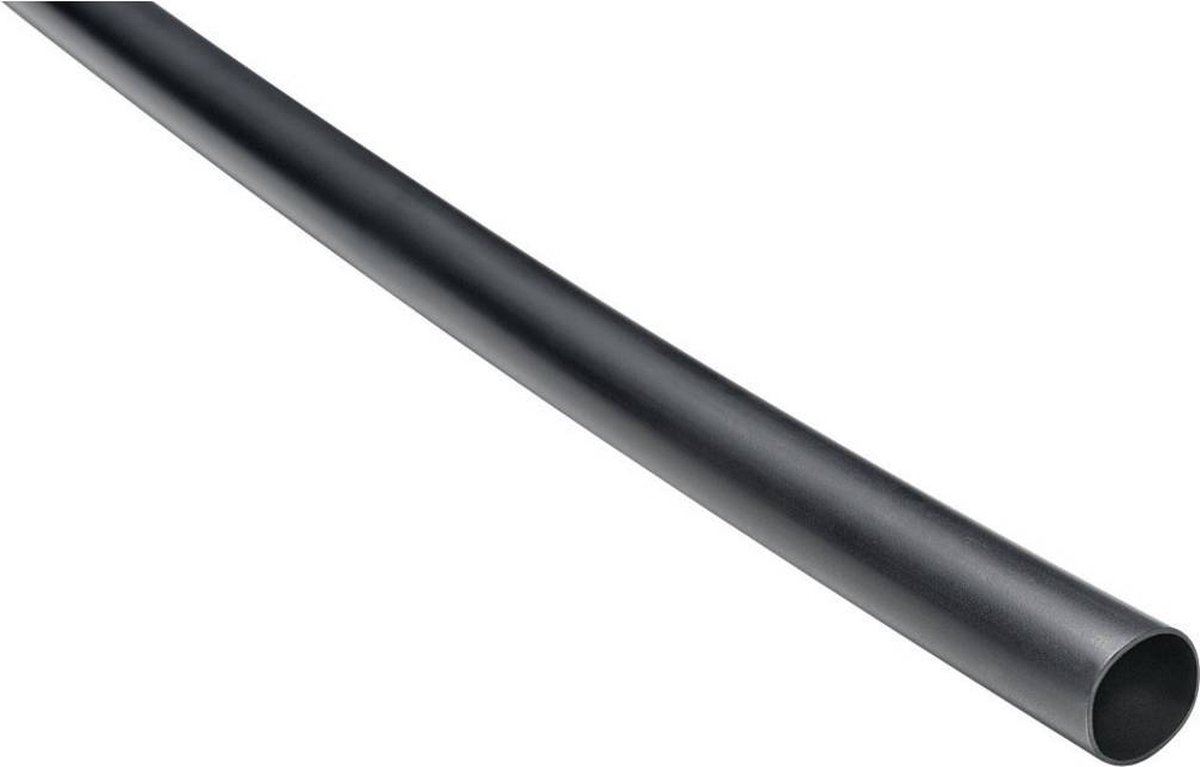 HellermannTyton 315-13002 Krympslang med lim Svart 6 mm 2 mm Krympförhållande:3:1 1 m